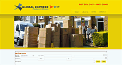 Desktop Screenshot of globalexpresspackers.com